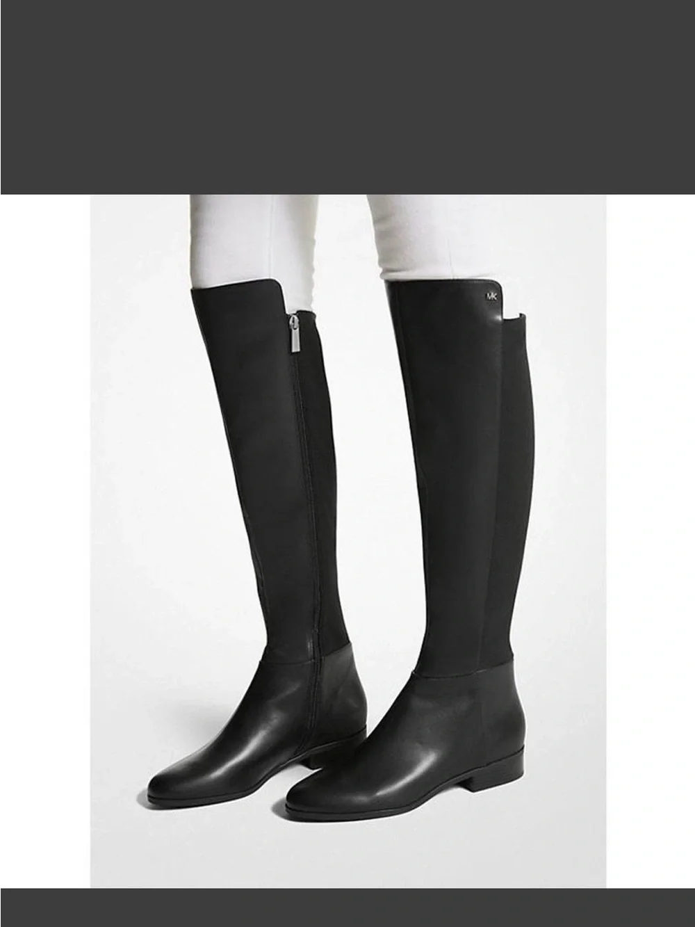 Michael Kors Black Over-the-Knee Riding Boots